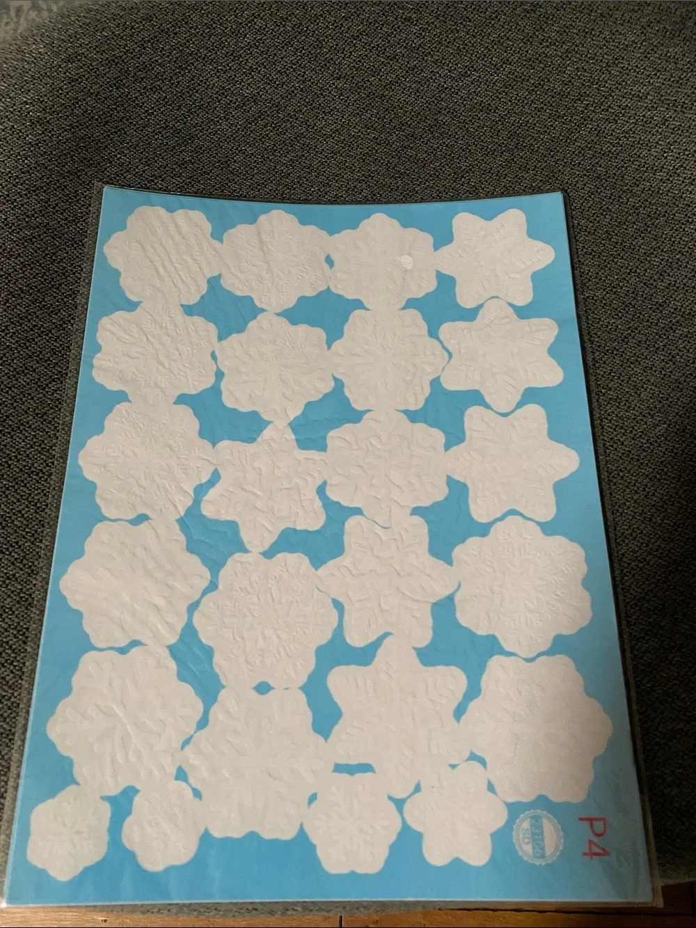 144 pc Christmas Snowflake Window Clings - White Decorative Holiday Decals